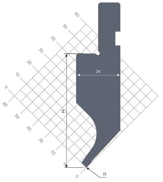 пуансон STP 116 88 R0.2